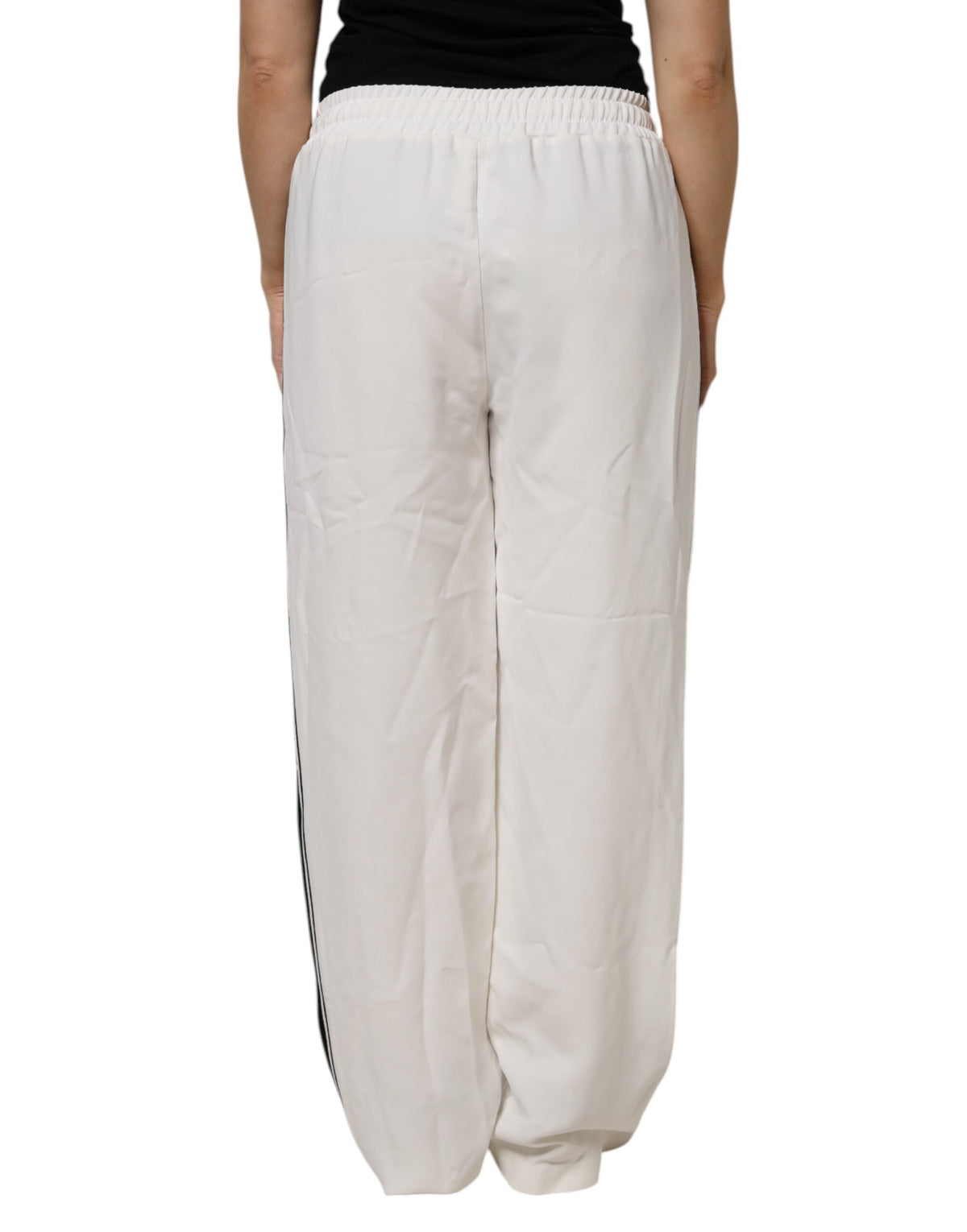 Dolce & Gabbana White Jogger Sweatpants - Authentic Luxury