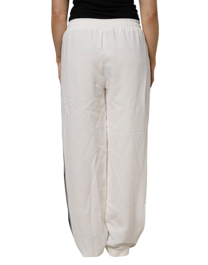 Dolce & Gabbana White Jogger Sweatpants Pants