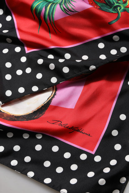 Dolce & Gabbana Multicolor Halter Party Evening Cropped Top