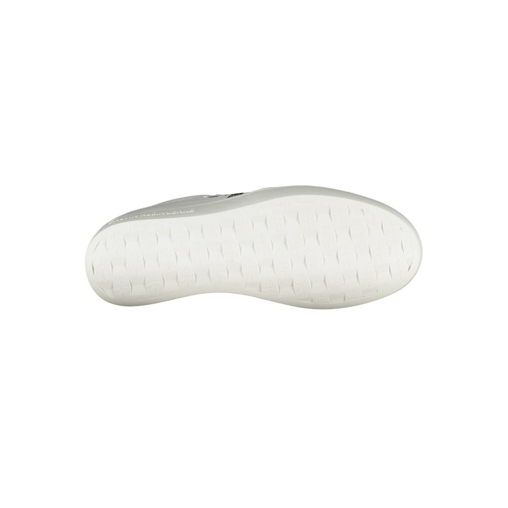 Calvin Klein White Polyester Sneakers for Women - Sustainable Style