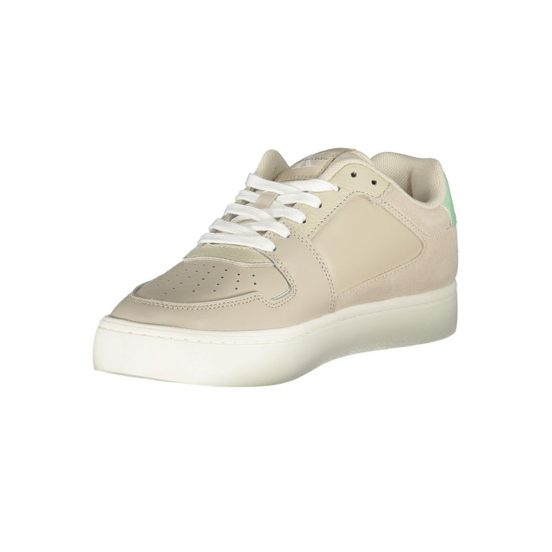 Calvin Klein Sneakers Beige en Polyester - Élégance et Durabilité