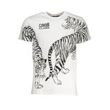 T-Shirt en Coton Blanc Cavalli Class - Modèle CA-28595-XL