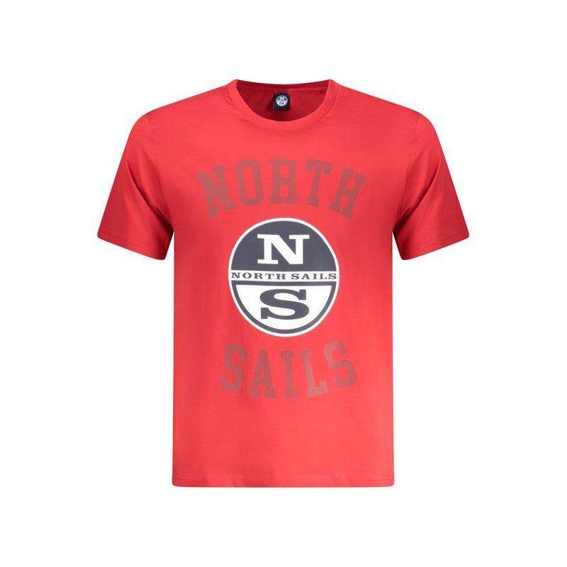 T-shirt homme en coton rouge North Sails