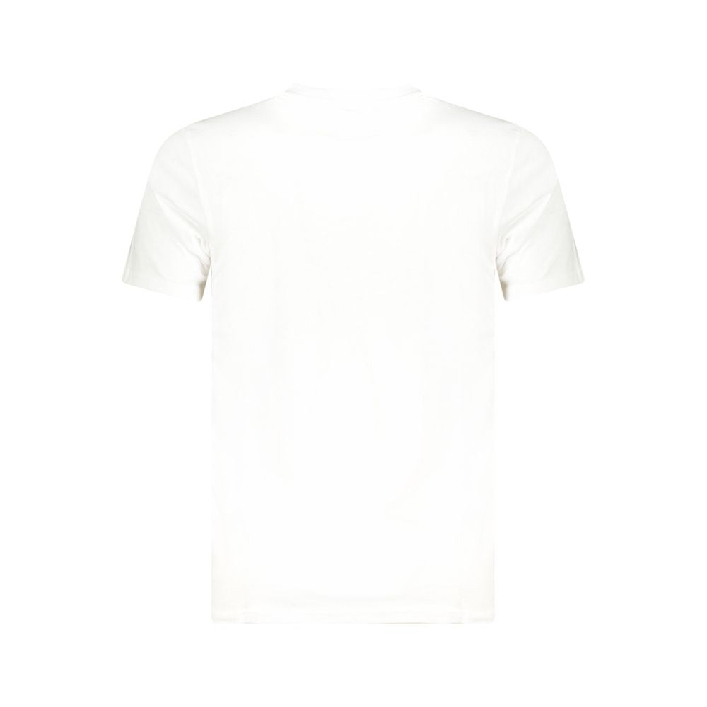 T-shirt homme en coton blanc Cavalli Class