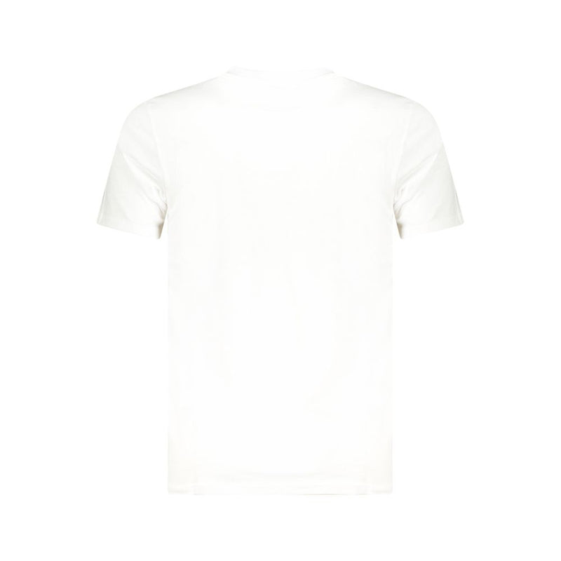 T-shirt homme en coton blanc Cavalli Class