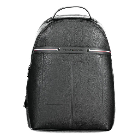 Tommy Hilfiger Zwarte Polyethyleen Herenrugzak