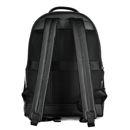 Tommy Hilfiger Zwarte Polyethyleen Herenrugzak