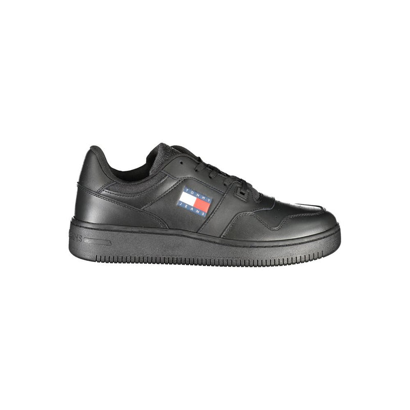 Tommy Hilfiger Sneakers Noires en Polyester - Chaussures Sportives Élégantes