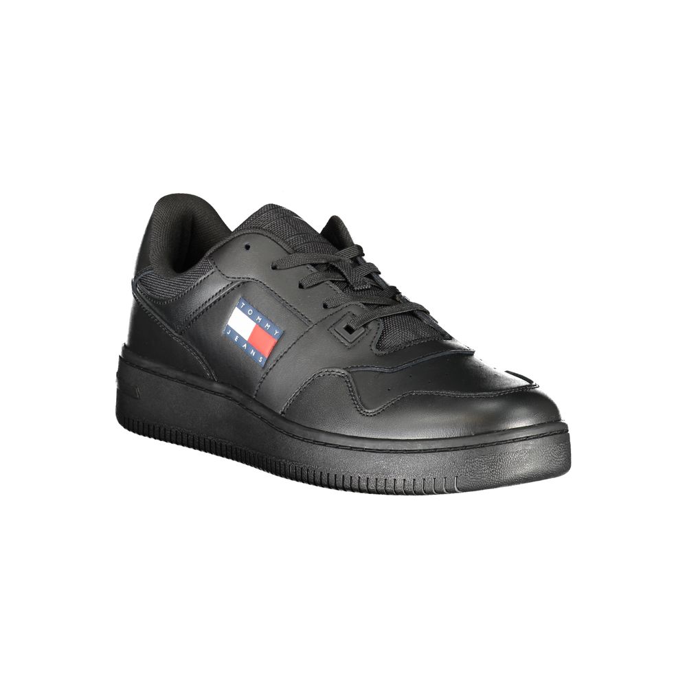 Tommy Hilfiger Sneakers Noires en Polyester - Chaussures Sportives Élégantes