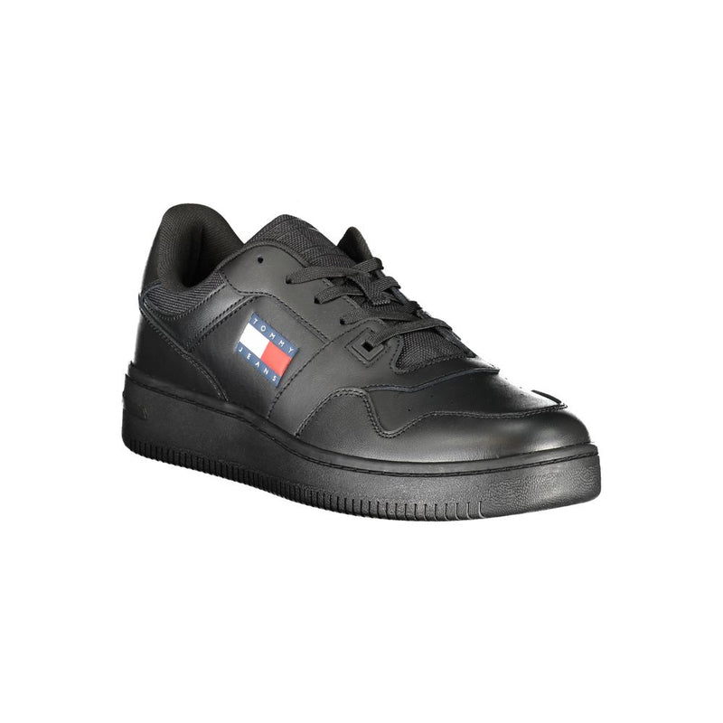 Tommy Hilfiger Sneakers Noires en Polyester - Chaussures Sportives Élégantes