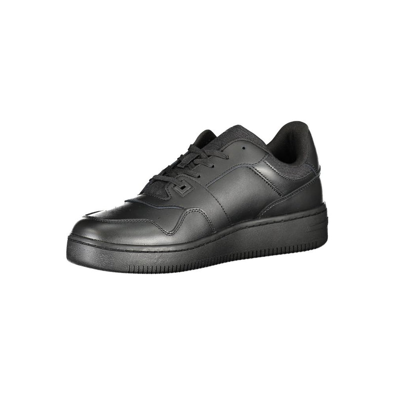 Tommy Hilfiger Sneakers Noires en Polyester - Chaussures Sportives Élégantes