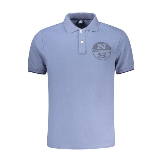 North Sails Blauw Katoenen Polo Shirt voor Heren