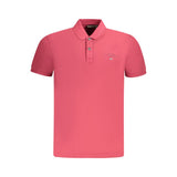 Polo homme en coton rouge Napapijri