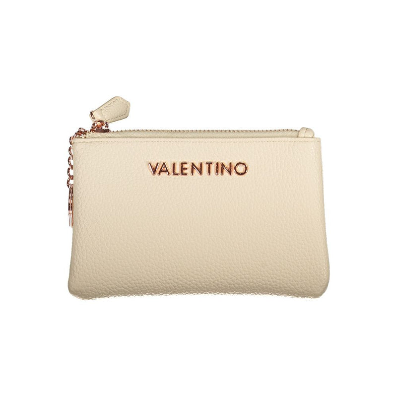 Mario Valentino Beige Polyethylene Women's Wallet - Stylish & Functional