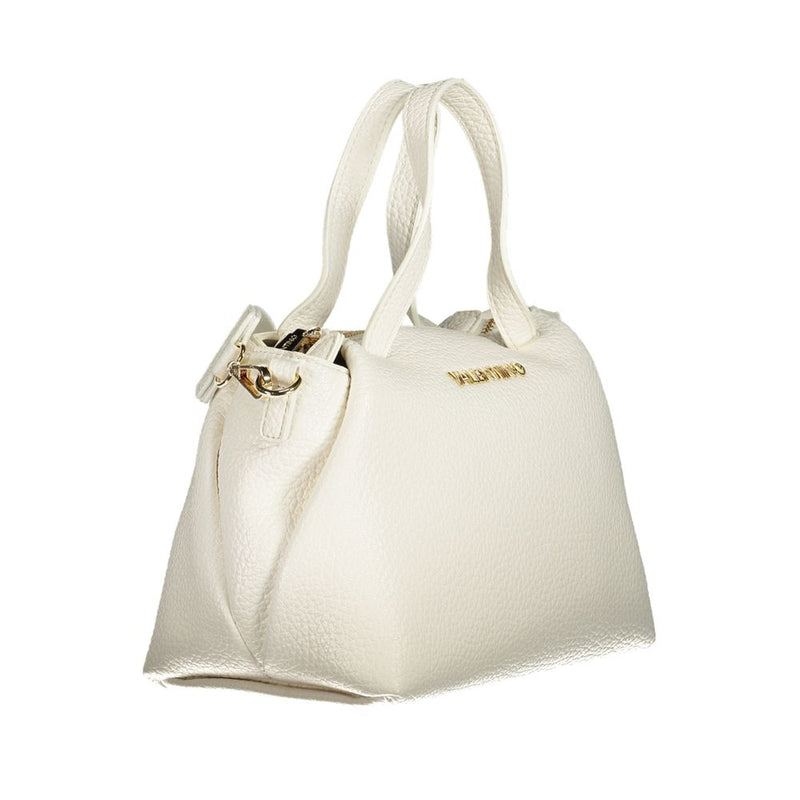 Mario Valentino White Polyethylene Handbag - Stylish & Versatile