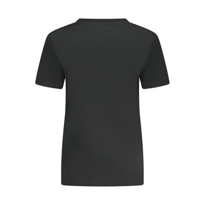 T-shirt Converse en coton noir pour femme