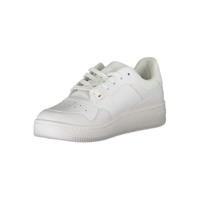 Tommy Hilfiger White Leather Women Sneaker - Urban Chic Style