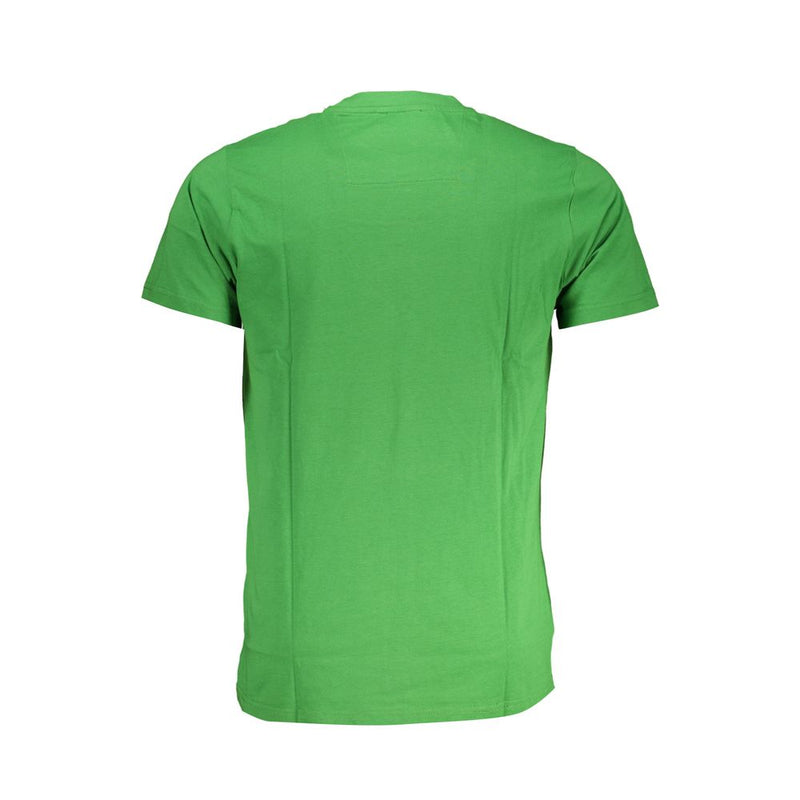 T-shirt en coton vert Cavalli Class