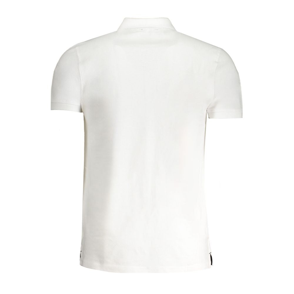 Polo en coton blanc Cavalli Class