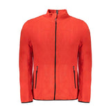 Pull en polyester rouge pour homme, Norvège 1963
