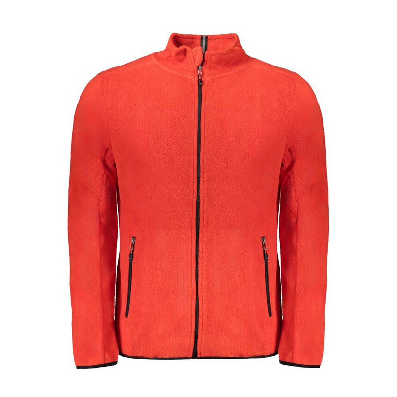 Noorwegen 1963 Rode Polyester Heren Trui