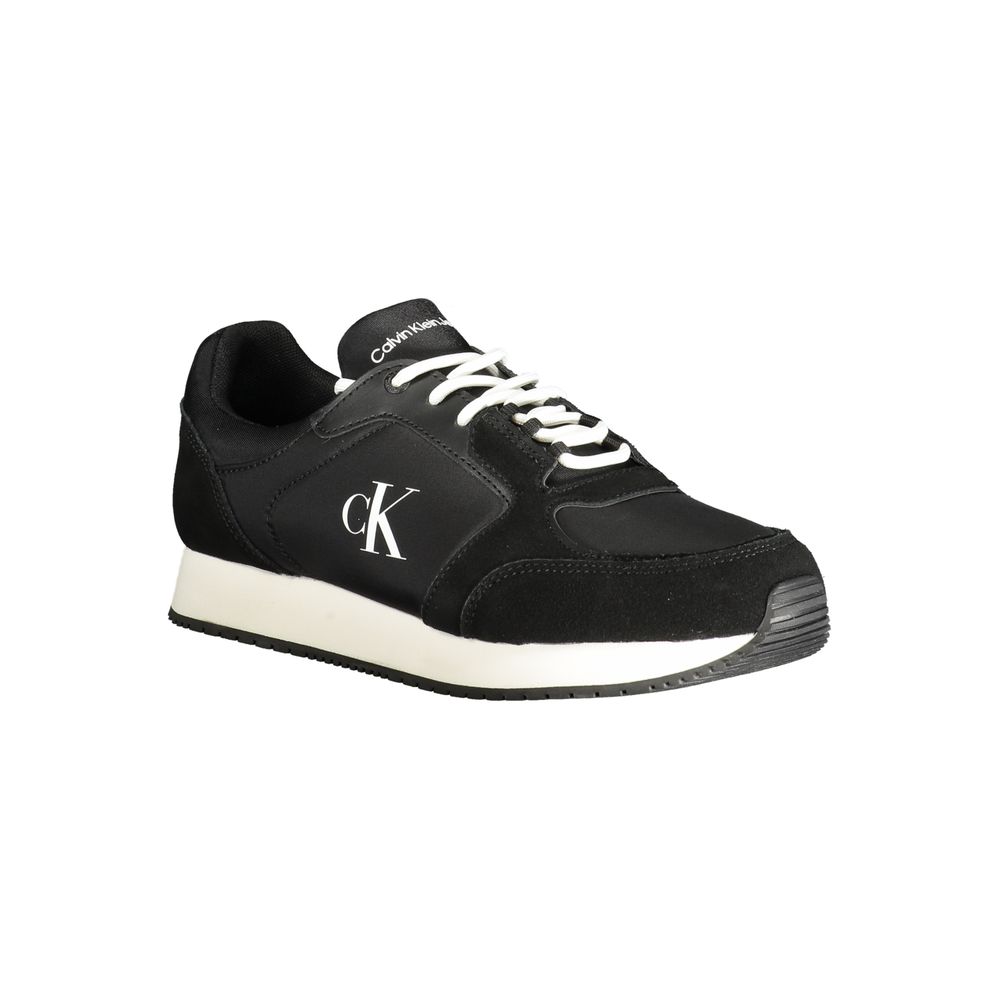 Calvin Klein Black Polyethylene Men Sneaker - Stylish Comfort