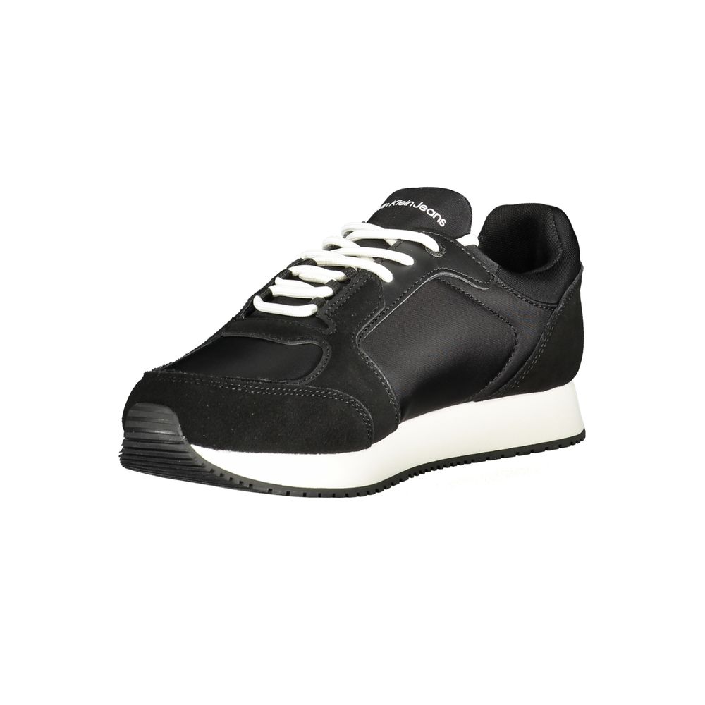 Calvin Klein Black Polyethylene Men Sneaker - Stylish Comfort