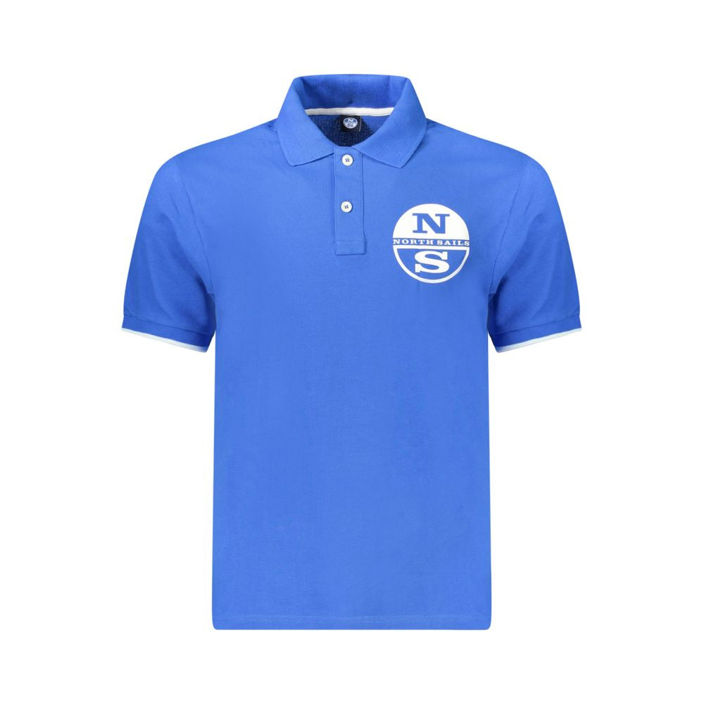Polo homme en coton bleu North Sails