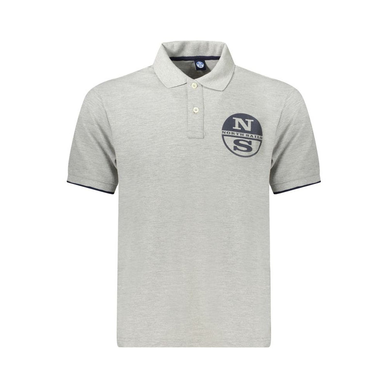 North Sails Polo Shirt voor Heren, Bruin Katoen