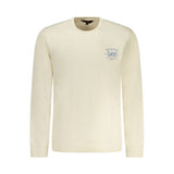 Pull en coton beige pour homme, marque Lee