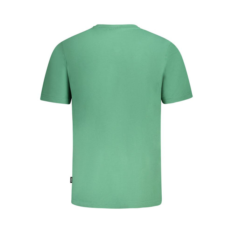 T-shirt homme en coton vert Fila