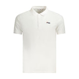 Polo homme en coton blanc Fila