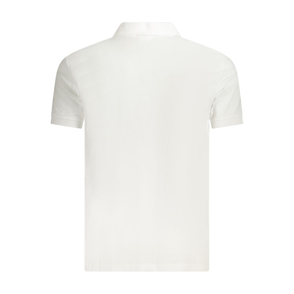 Polo homme en coton blanc Fila