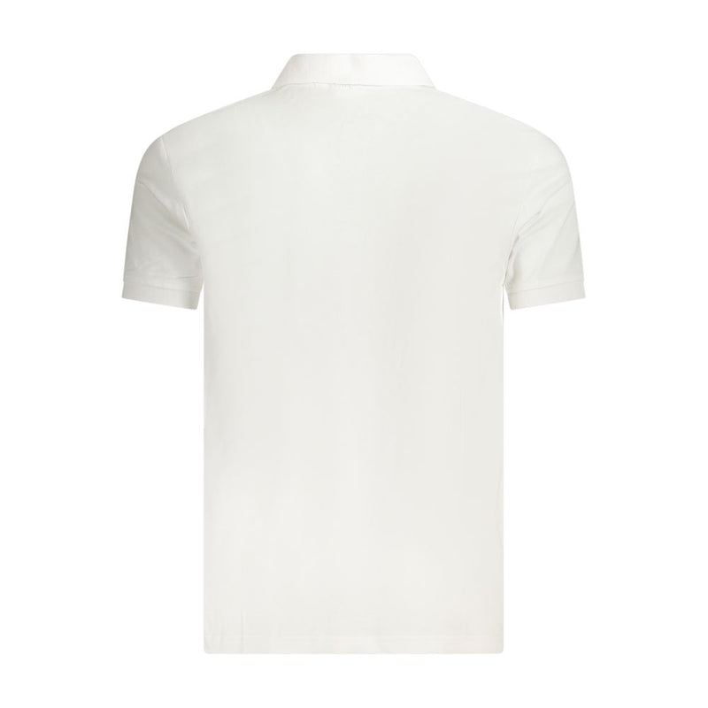 Fila wit katoenen heren poloshirt