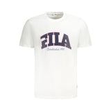 T-shirt homme en coton blanc Fila