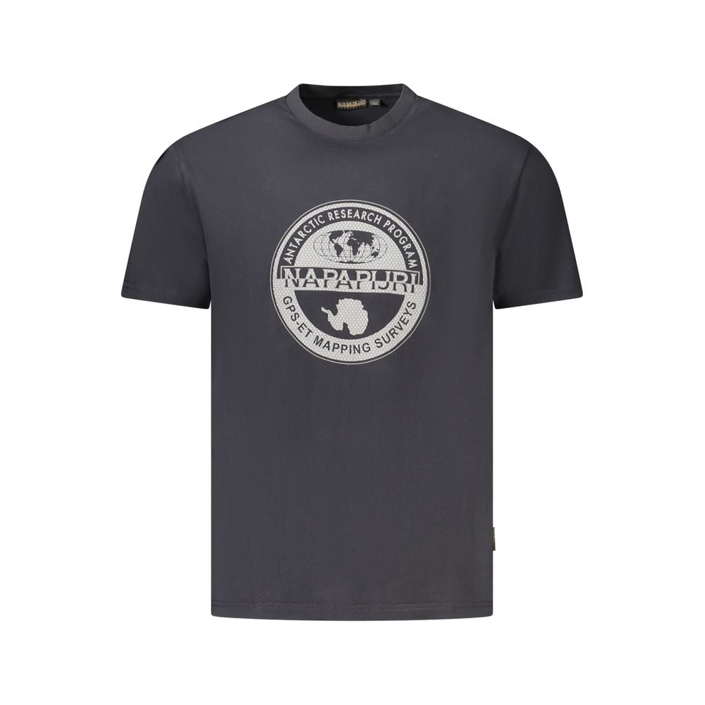 T-shirt Napapijri en coton noir pour homme