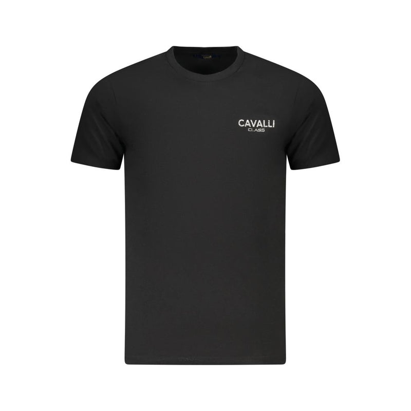 Cavalli Class Zwart Katoenen Heren T-Shirt