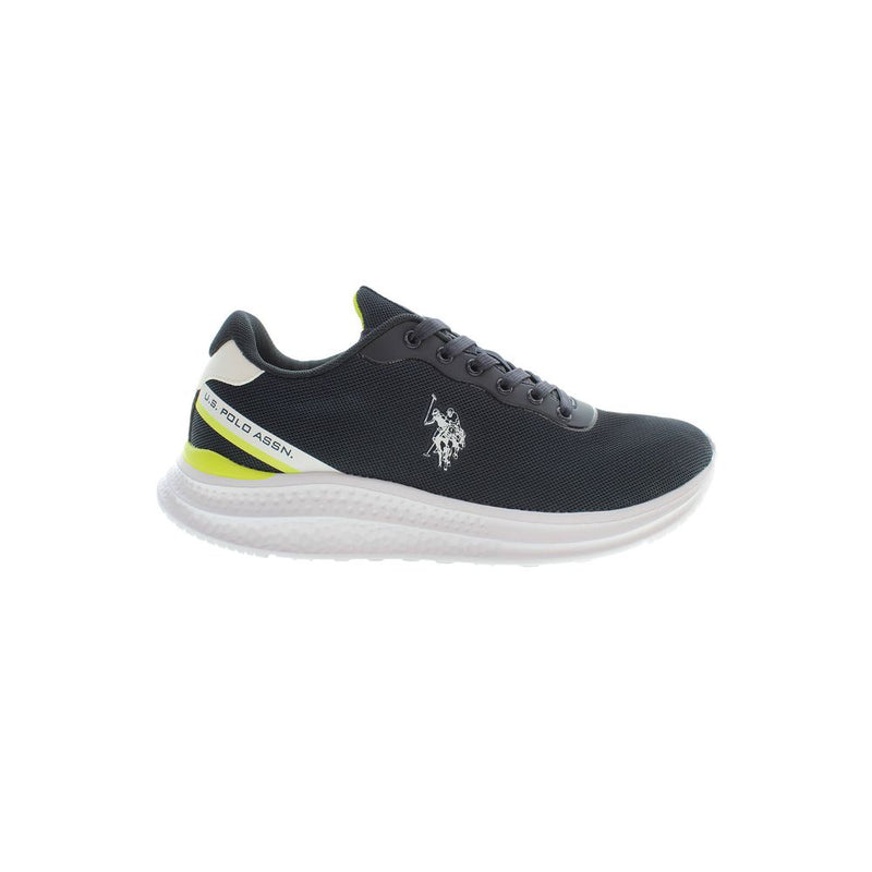 U.S. POLO ASSN. Blue Polyester Men Sneaker - Comfort & Style