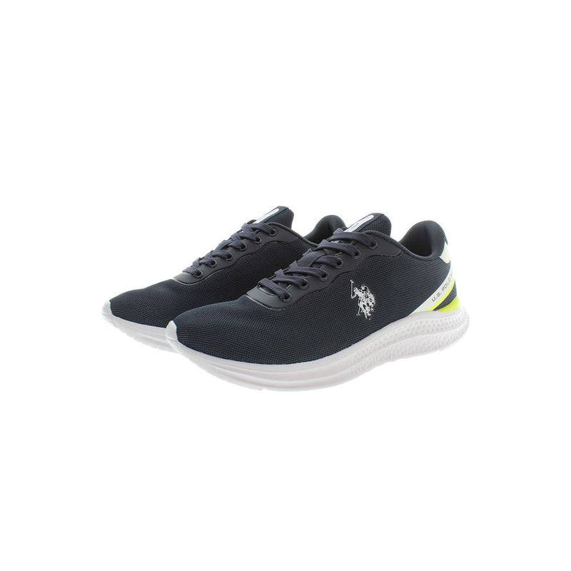 U.S. POLO ASSN. Blue Polyester Men Sneaker - Comfort & Style