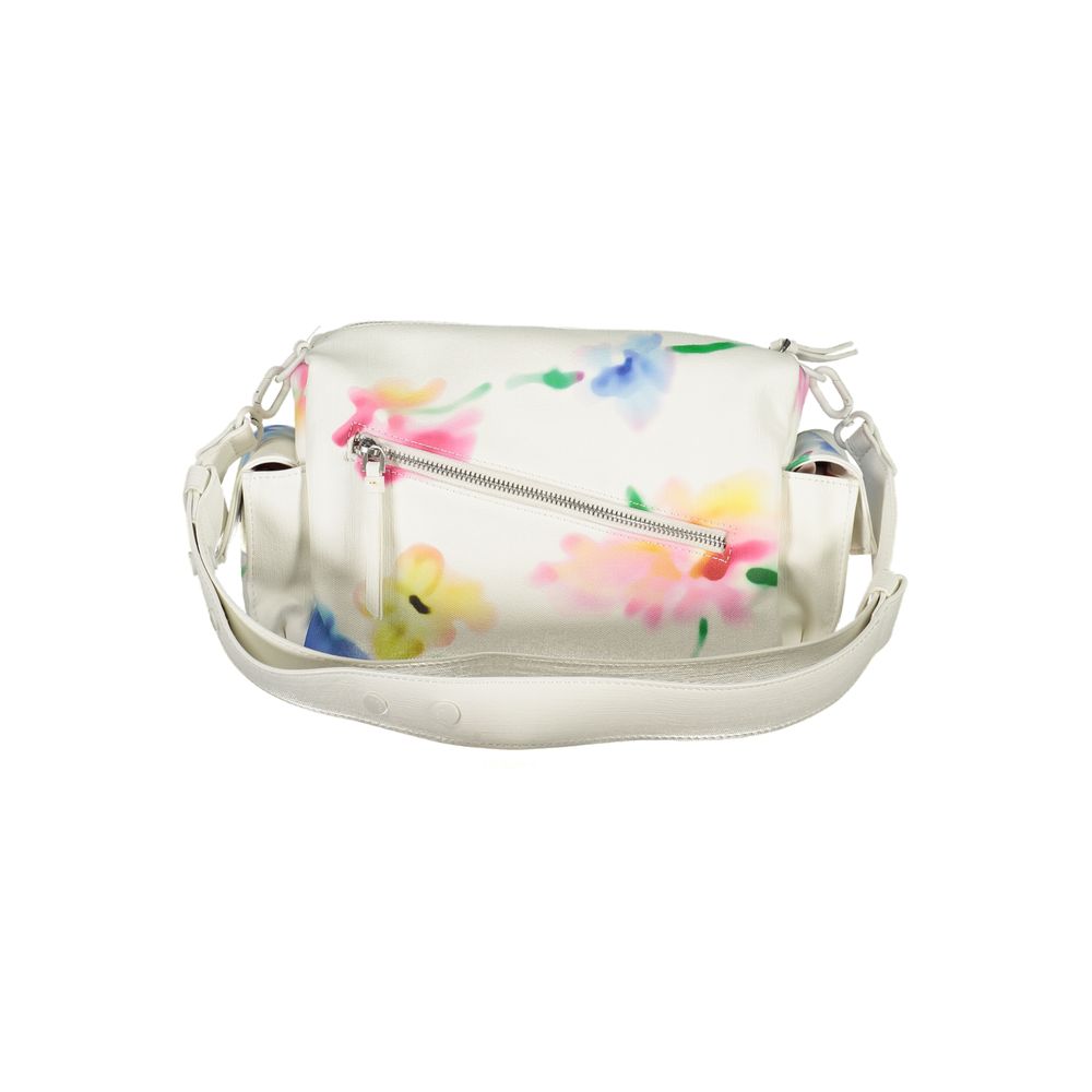 Desigual White Polyethylene Handbag - Stylish and Versatile