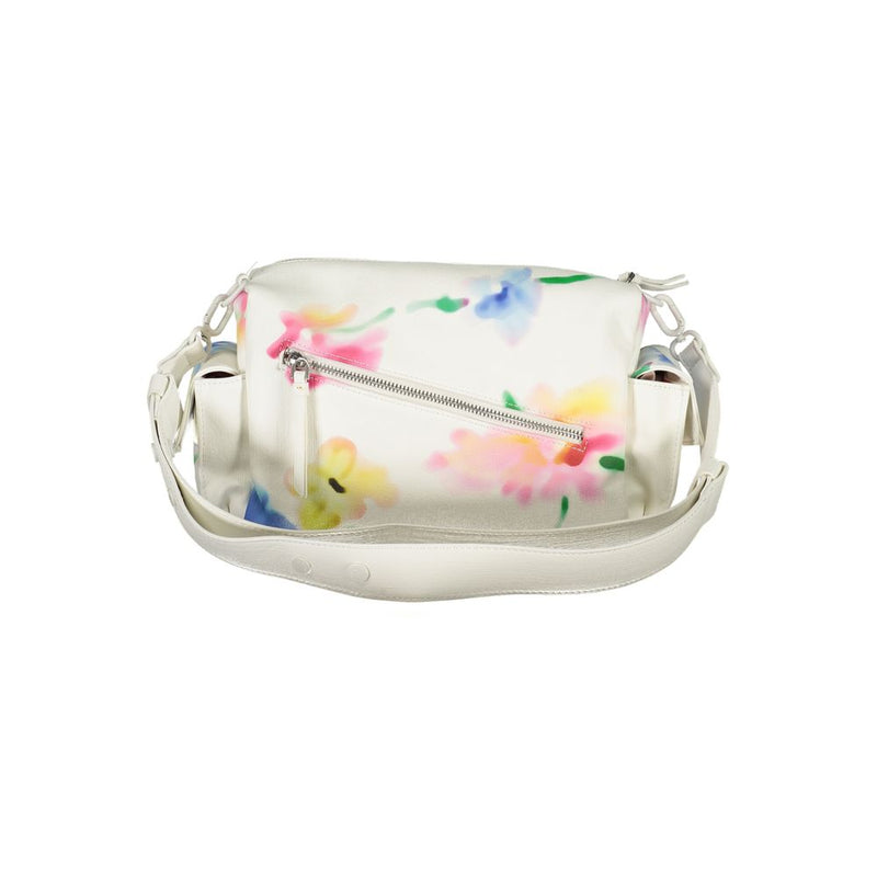 Desigual White Polyethylene Handbag - Stylish and Versatile