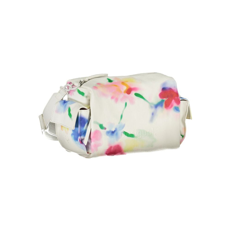 Desigual White Polyethylene Handbag - Stylish and Versatile