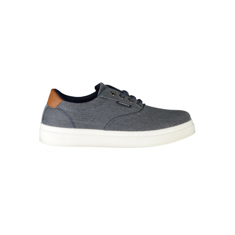 Carrera Blue Polyester Sneaker - All-Day Comfort and Style