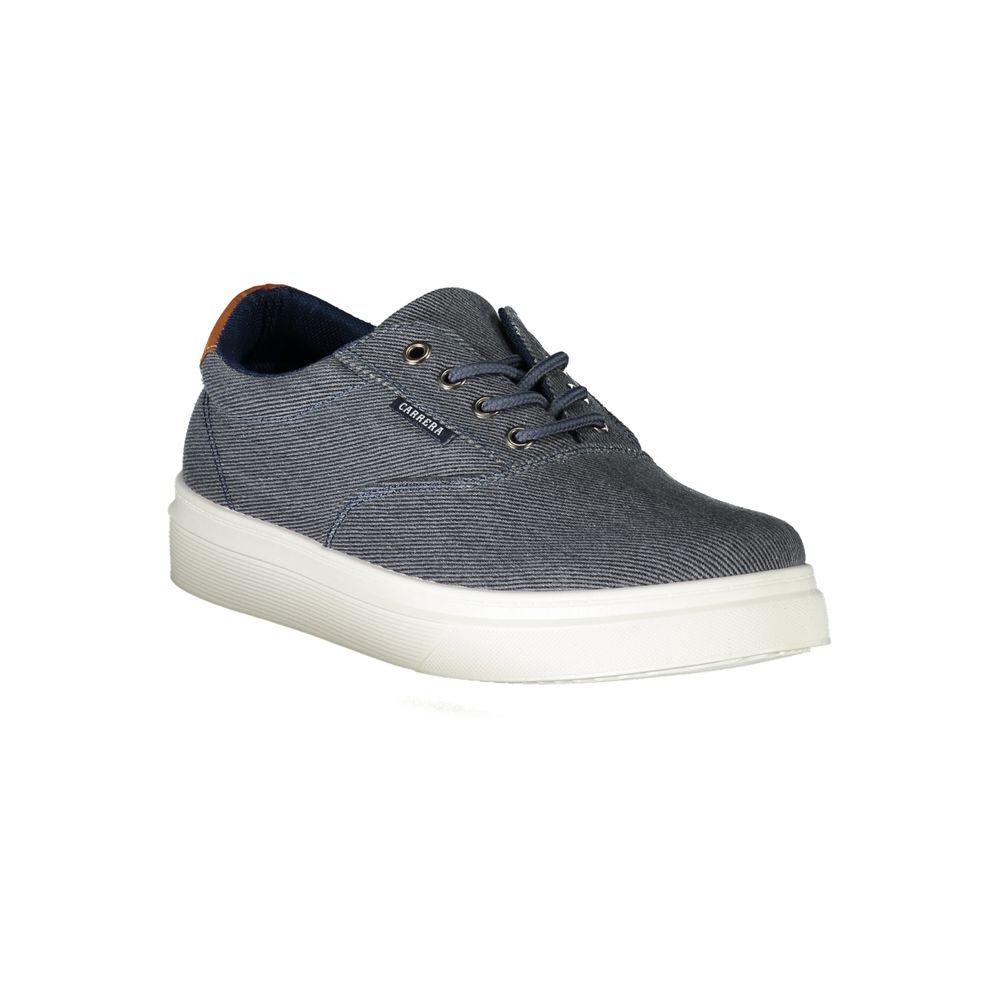 Carrera Blue Polyester Sneaker - All-Day Comfort and Style