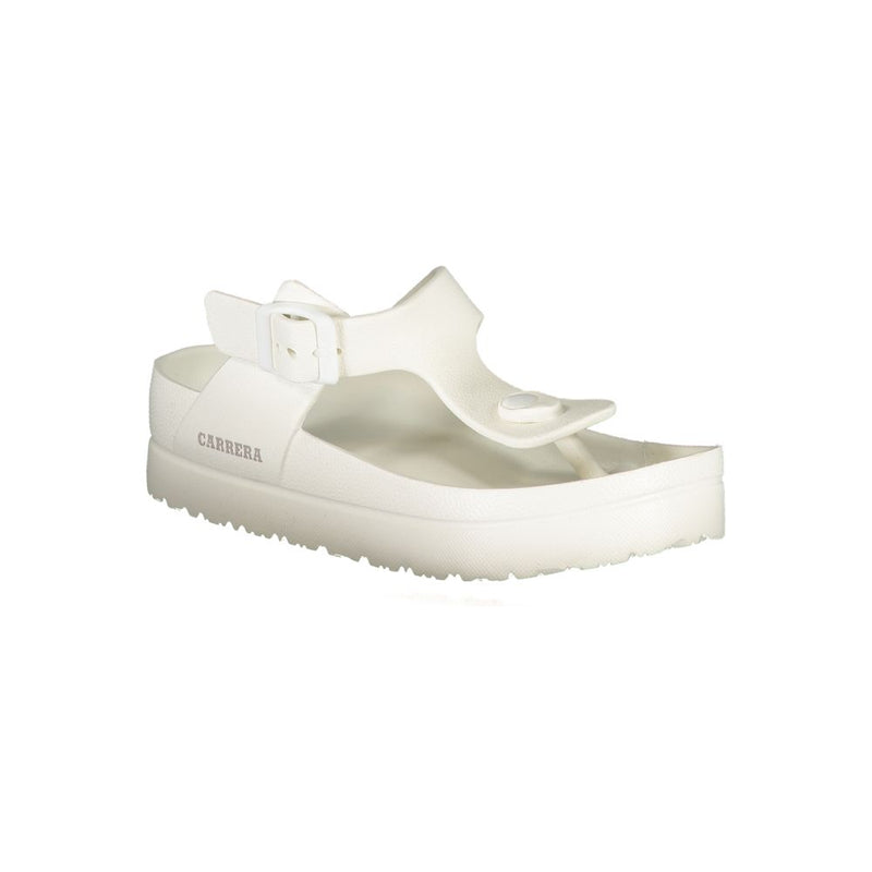 Carrera Sandale Polyéthylène Blanche - Confort Élégant pour l'Été