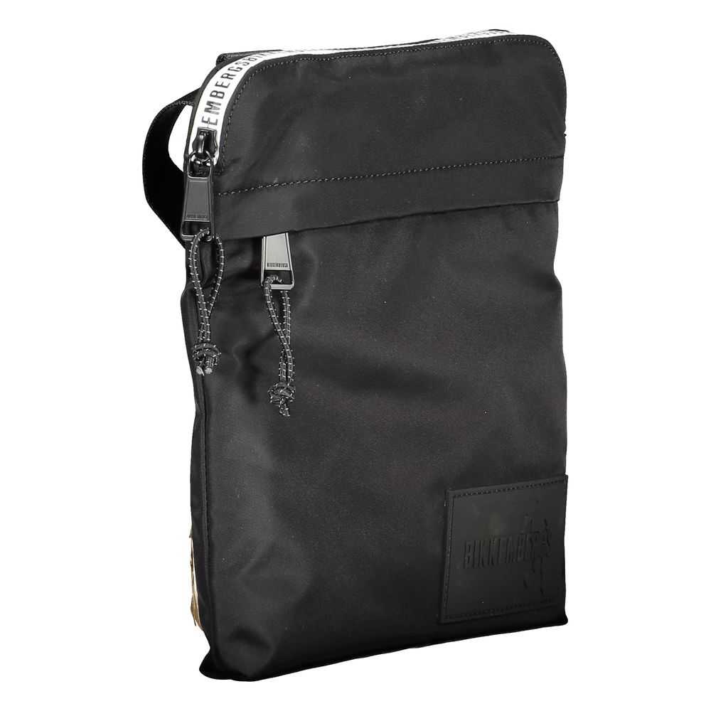 Sac à bandoulière en nylon noir Bikkembergs