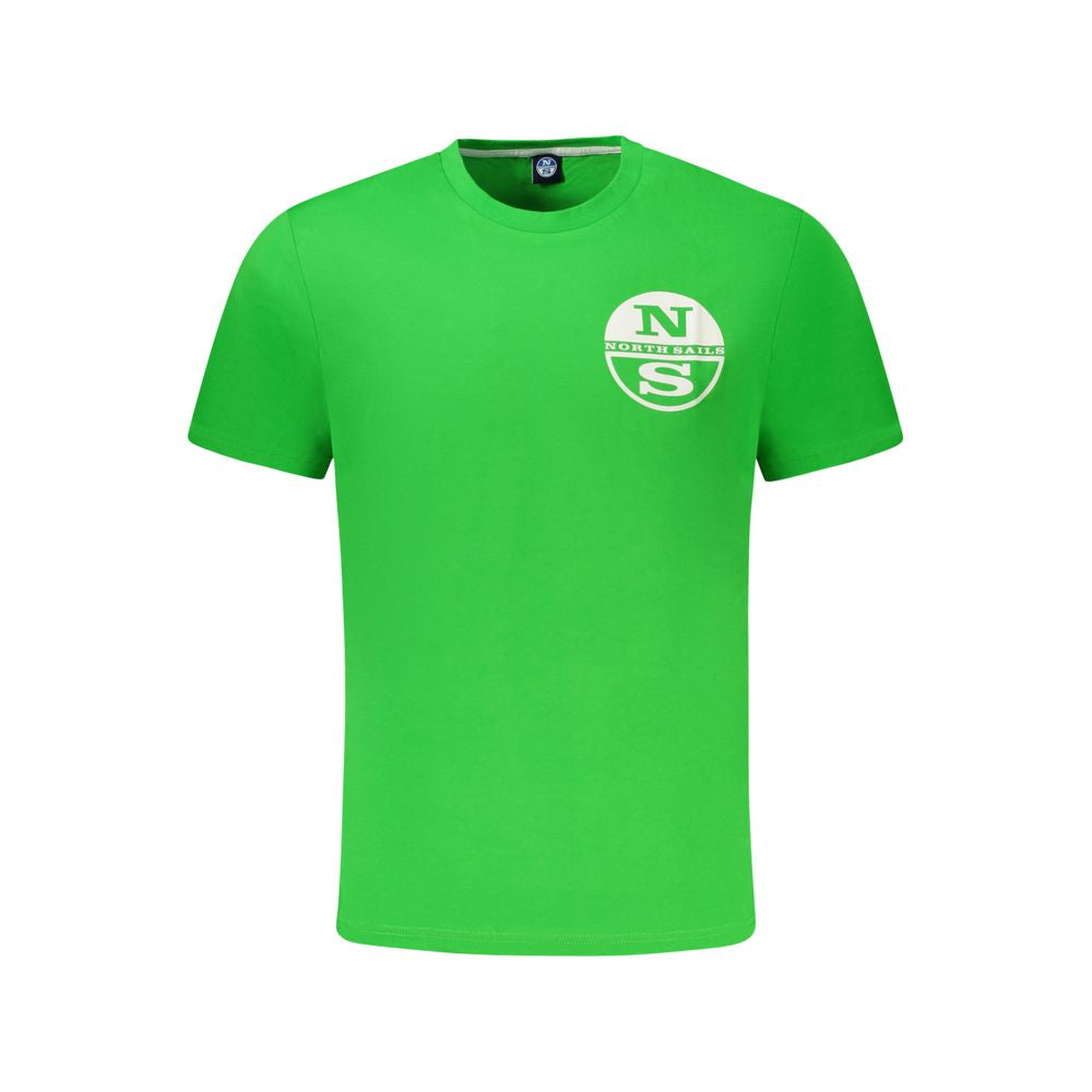 T-shirt homme en coton vert North Sails