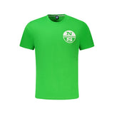T-shirt homme en coton vert North Sails