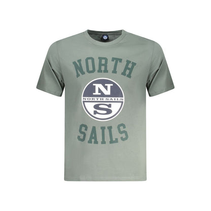 North Sails Groen Katoenen Heren T-Shirt