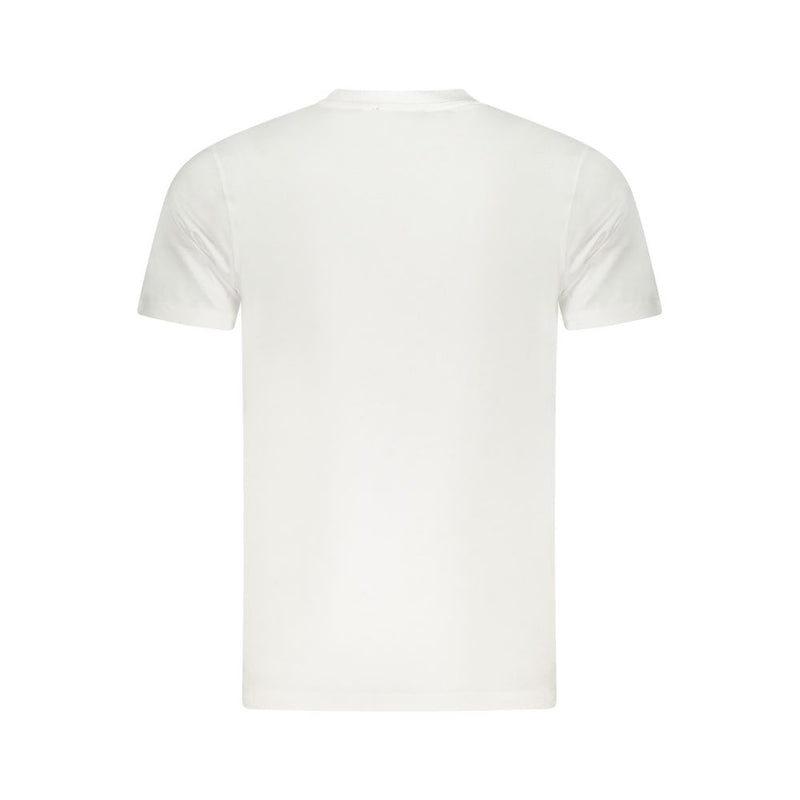 T-shirt homme en coton blanc Cavalli Class